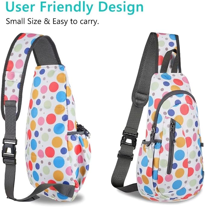 TITECOUGO Small Sling Bag, Lightweight Crossbody Backpack - Image 3