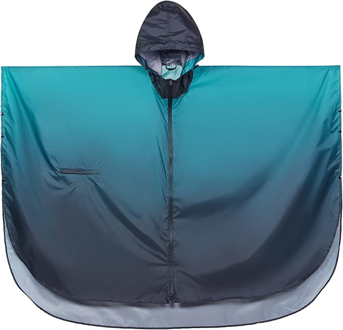SaphiRose Rain Poncho Jacket Coat Hooded - Image 3