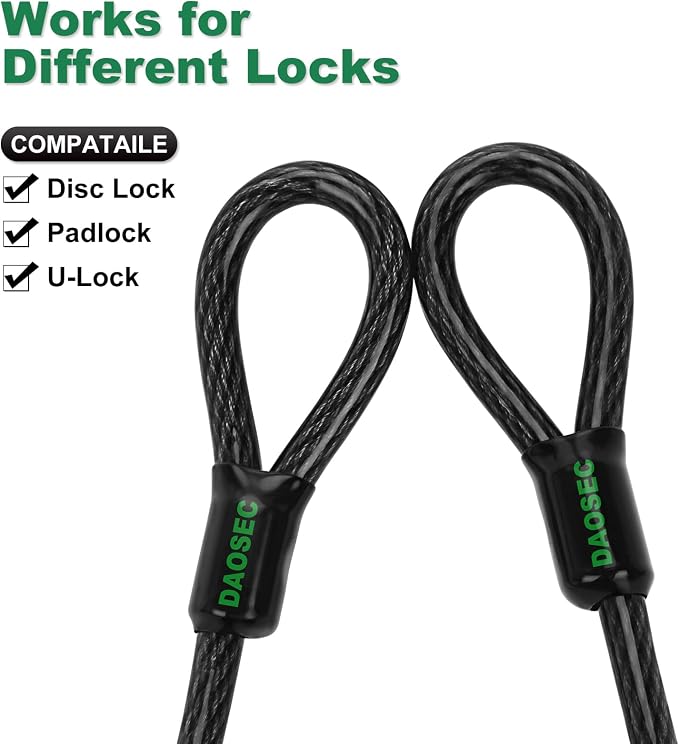 15 ft x 1/2" Heavy Duty Cut-Proof Security Cable | Flexible Vinyl-Coated - Image 5