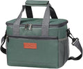 iknoe Large Foldable Cooler Bag, 8.5L Insulated Lunch Bag, Leakproof Lunch by Iknoe