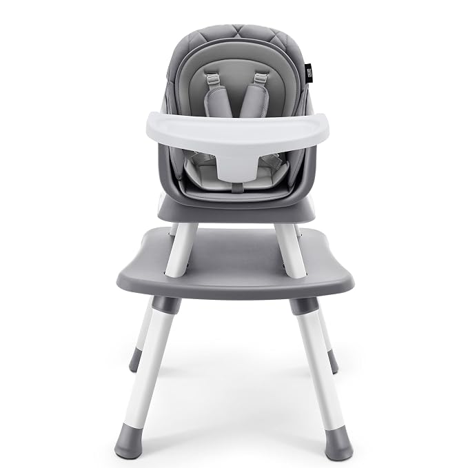 HARPPA 6 in 1 Baby High Chair, Convertible Infant Feeding Chair by HARPPA