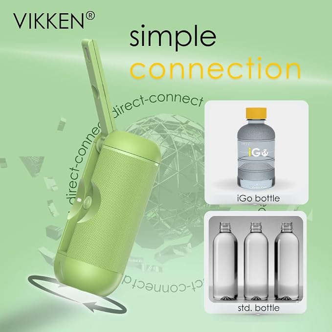 VIKKEN® 250ml iGo X Portable Travel Bidet USB-Type C Rechargeable Electric - Image 3