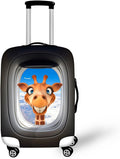 Giragge Animal Cute Travel Suitcas Cover Luggage Protector Fits 22-25 Inch by Dremagia