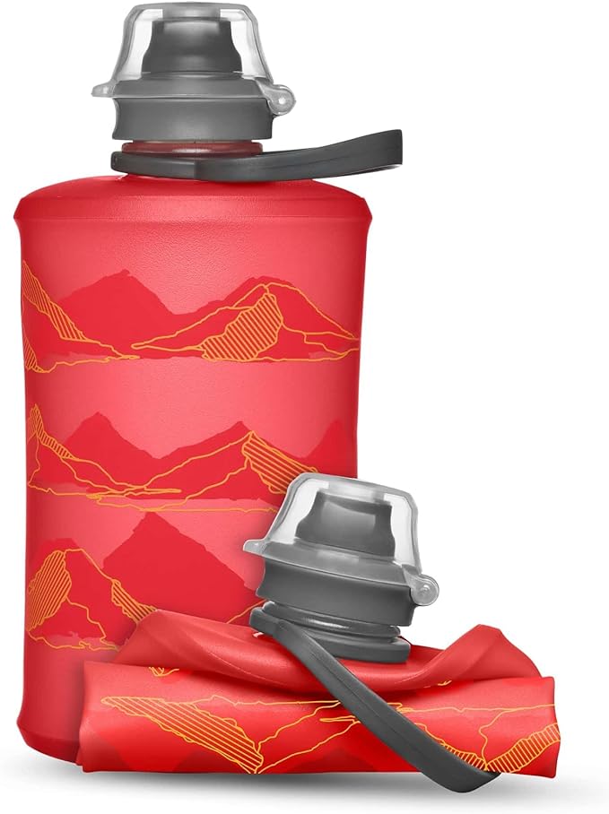 HydraPak Stow - Collapsible Backpacking Water Bottle - BPA Free, Ultra Light by Hydrapak