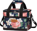 iknoe Large Foldable Cooler Bag, 8.5L Insulated Lunch Bag, Leakproof Lunch by Iknoe