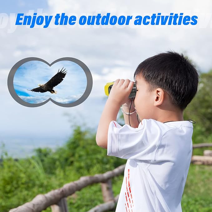 Toys for 4-5 Year Old Boys, VNVDFLM 8 X 21 Kids Binoculars for Children - Image 5