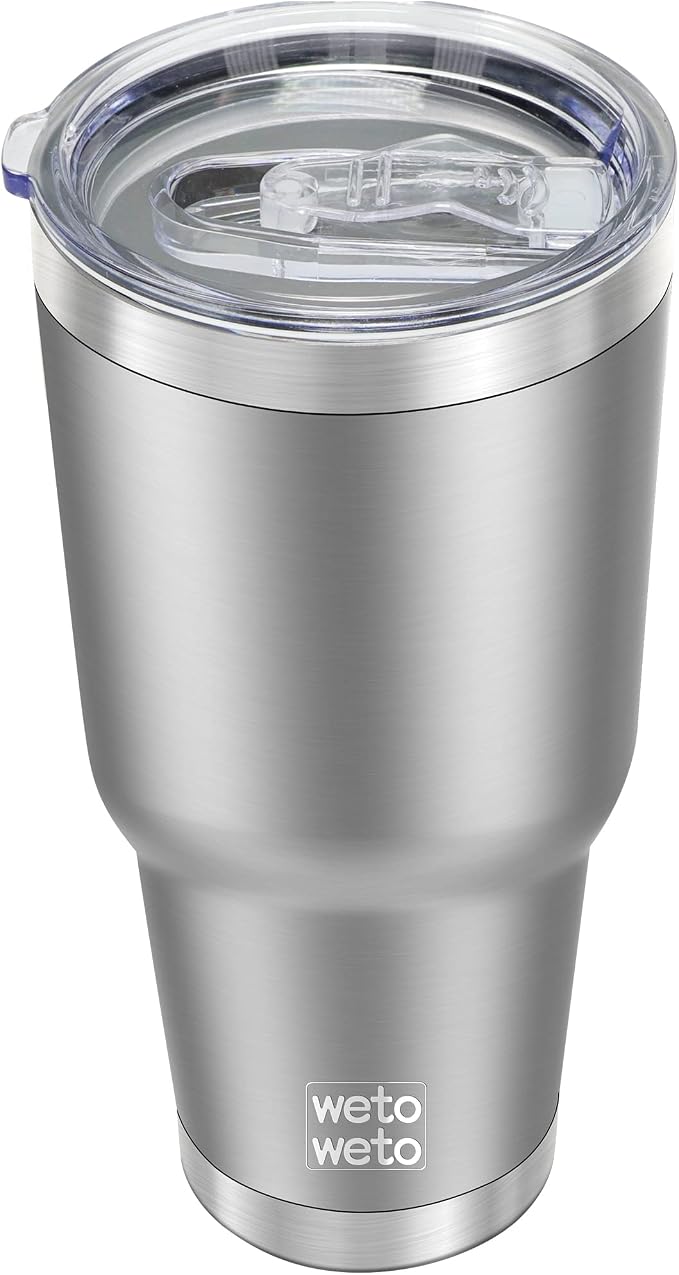 WETOWETO 30oz Tumbler, Stainless Steel Vacuum Insulated Water Coffee Tumbler Cup by Wetoweto