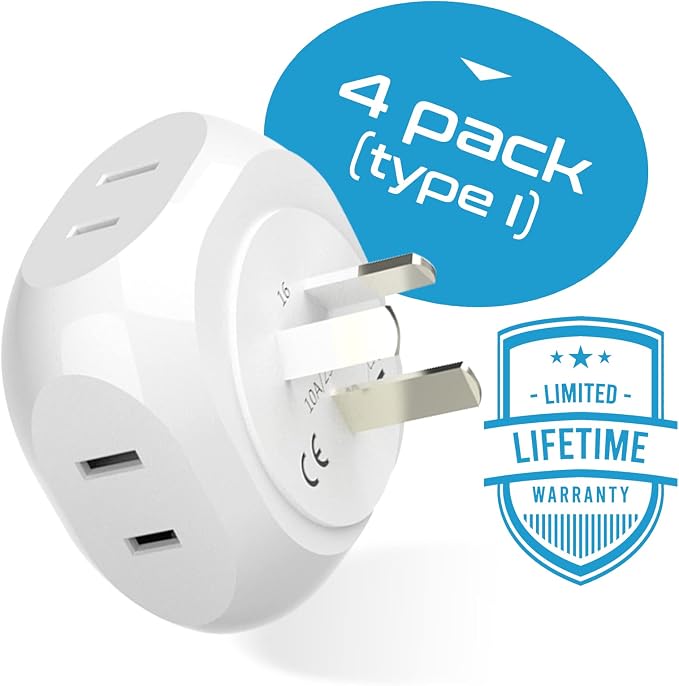 Ceptics Australia, New Zealand, China Travel Plug Adapter by - Image 3