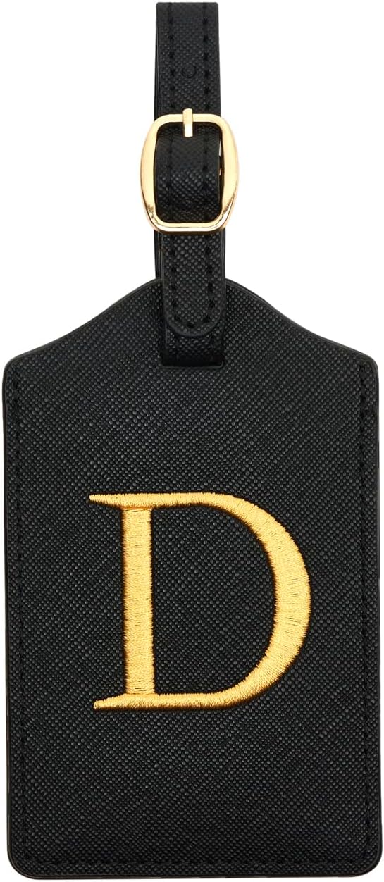 Luggage Tag PU Leather for Suitcase Baggage Handbag Travel Bag Label Suitcase by CHOIEO