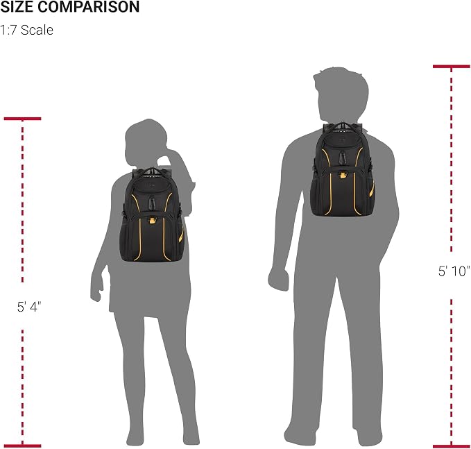 SwissGear Mini 1900 Scansmart Slim Version Laptop Backpack - Image 7