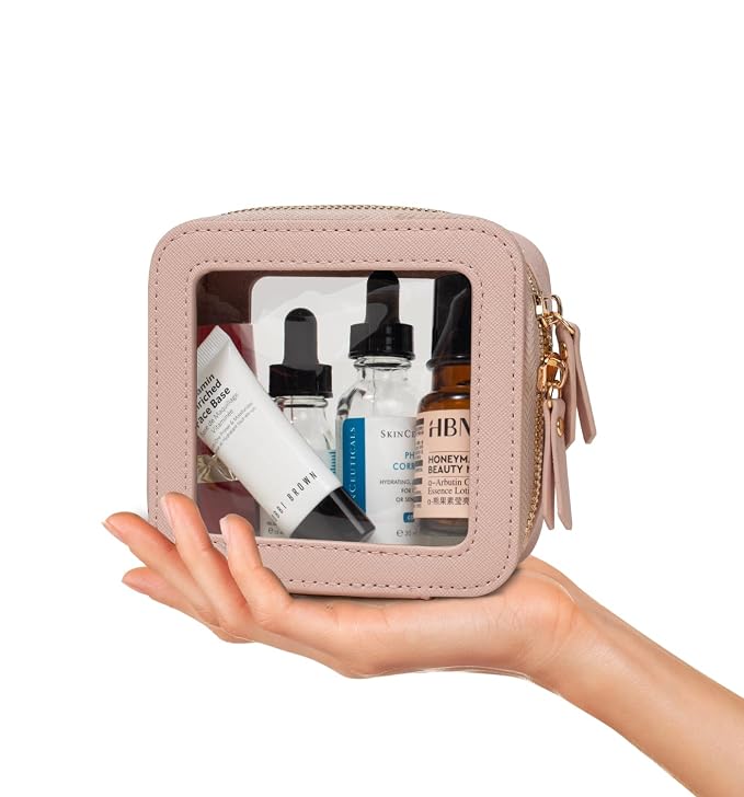 LETGO Clear Makeup Bags Small, TSA Approved Toiletry Bag - Image 2
