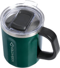 16 Oz Coffee Mug with Handle and Lid, BPA Free Coffee Cup, Keep Cold 6 Hours by VOLCAROCK