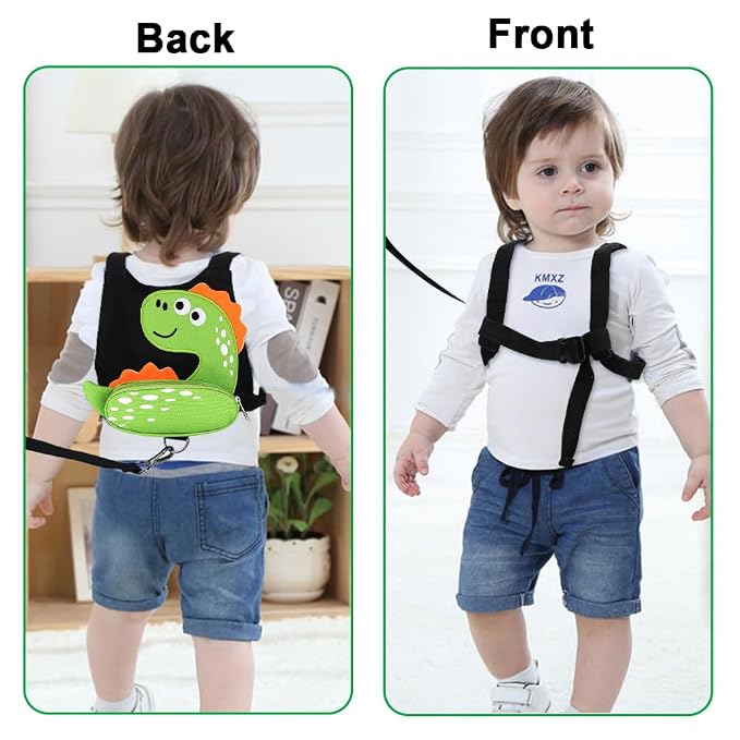 Accmor Toddler Harness Leash, Cute Dinosaur Kids Harness Child Leash - Image 7
