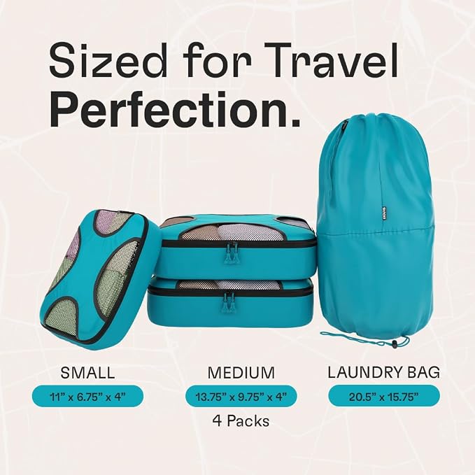 Shacke 6 Set Packing Cubes for Travel - Image 3