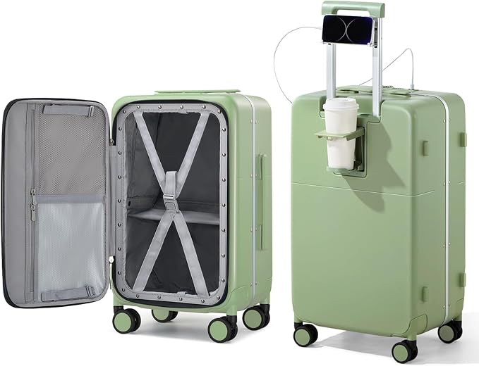 Hanke 20 Inch Carry On Luggage by Hanke