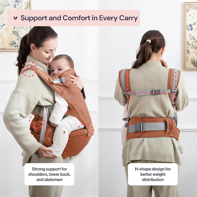 BabbleRoo Grow Carrier – 6-in-1 Baby Carrier - Image 4
