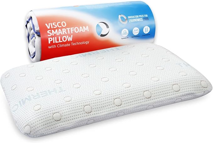 Stomach Sleeper Pillows MIZAR – Thin Pillow Designed in Germany – Ergonomic by ThirdofLife