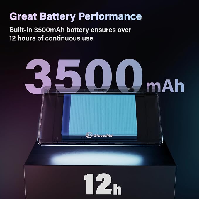 GlocalMe DuoTurbo 4G LTE Portable WiFi Mobile Hotspot Device - Image 6