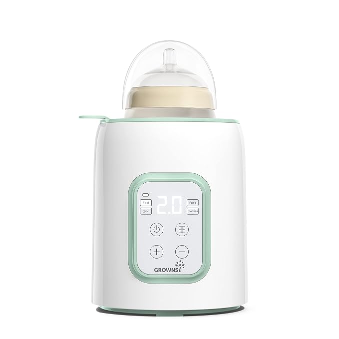 GROWNSY Baby Bottle Warmer, 8-in-1 Fast Baby Milk Warmer by GROWNSY