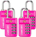 SURE LOCK TSA-Approved 4-Digit Resettable Combination Lock by LOCKDEPOT