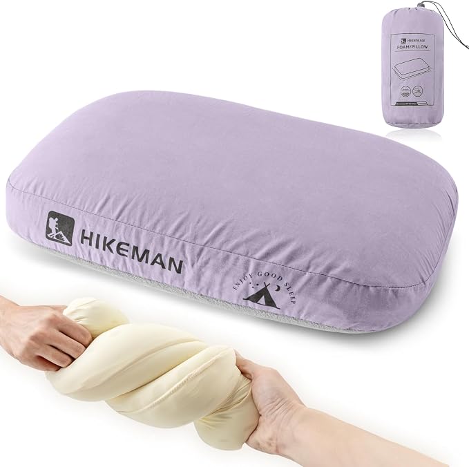 HIKEMAN Camping Memory Foam Pillow by HIKEMAN