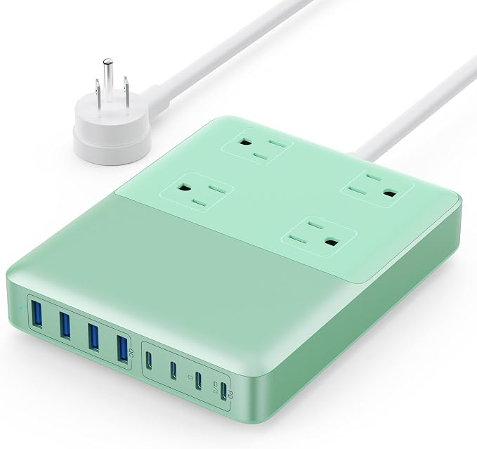 12-in-1 Charging Station USB C Power Strip by Kioson