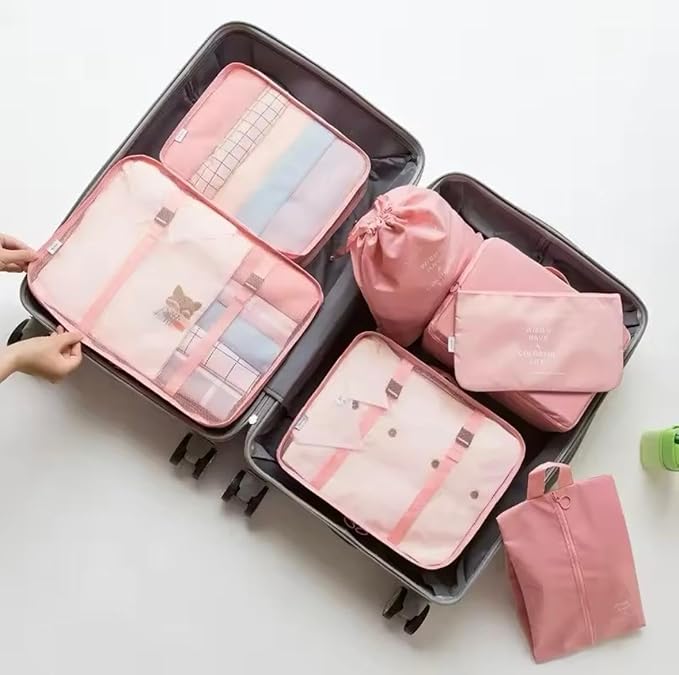 9 Set Packing Cubes for Suitcases, Aydicon Travel Luggage Packing Organizers - Image 3