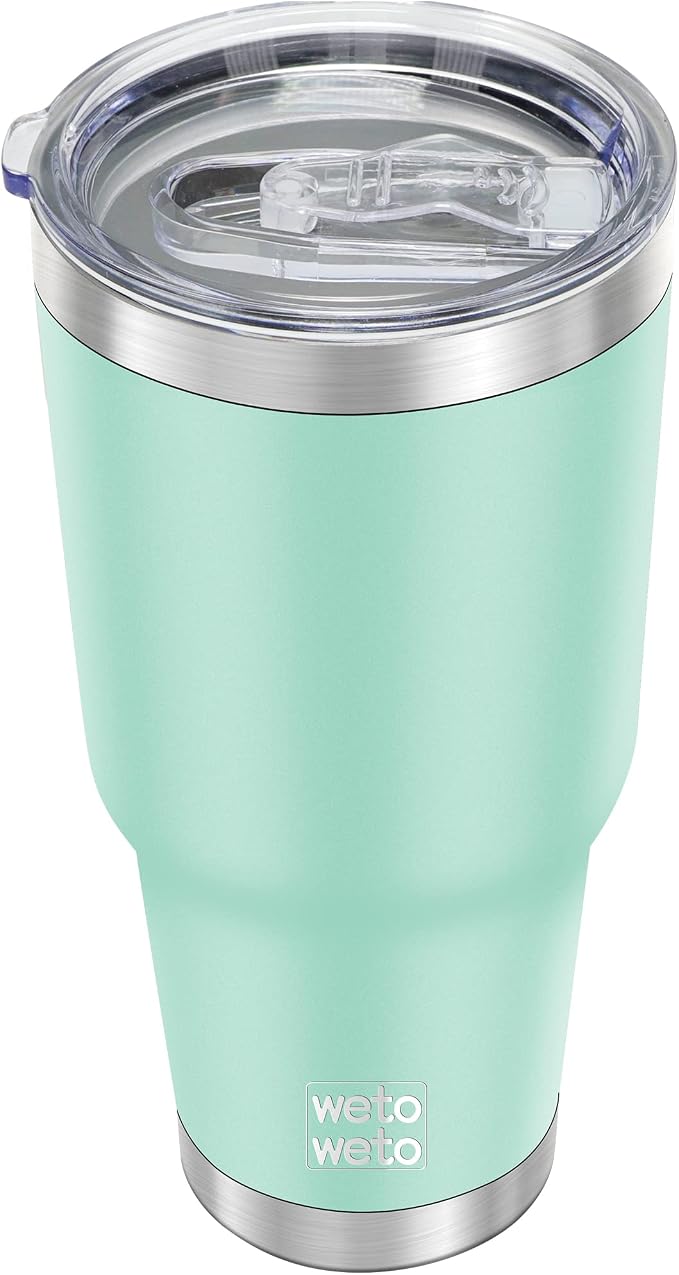 WETOWETO 30oz Tumbler, Stainless Steel Vacuum Insulated Water Coffee Tumbler Cup by Wetoweto