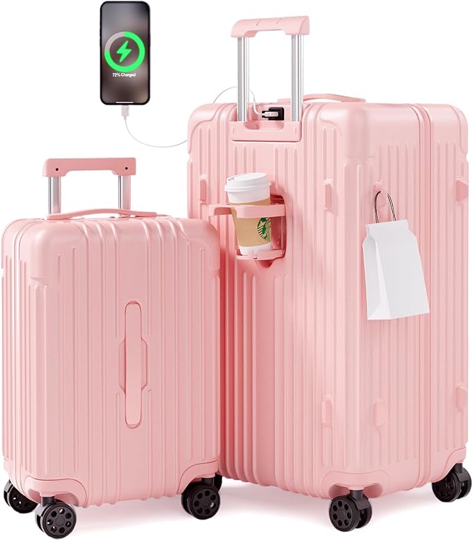 Krute Luggage Sets 2 Piece Suitcase by Krute