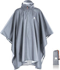 ANYOO Hooded Rain Poncho for Adults Waterproof Lightweight Rain Coat for Men by Anyoo
