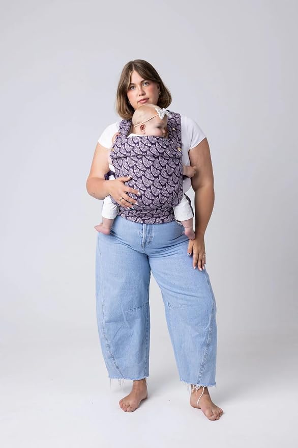 Mabē Monarch Ergonomic Baby Carrier – Premium Cotton Soft Structured Newborn to - Image 7