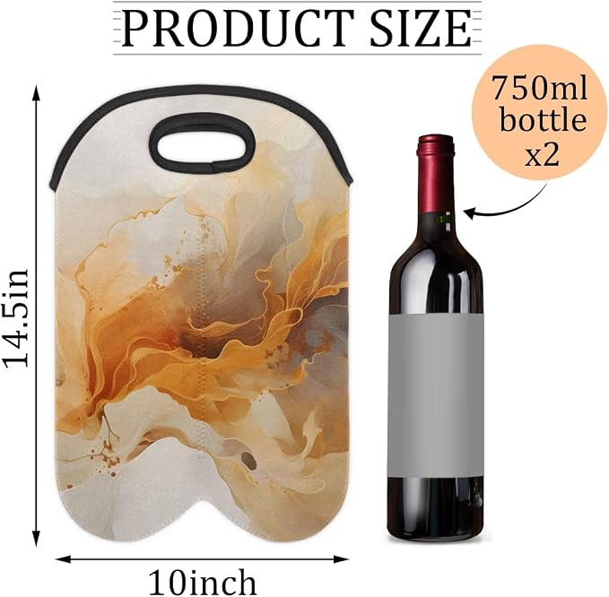 Wine Carrier Tote Personalized Bag - Image 2