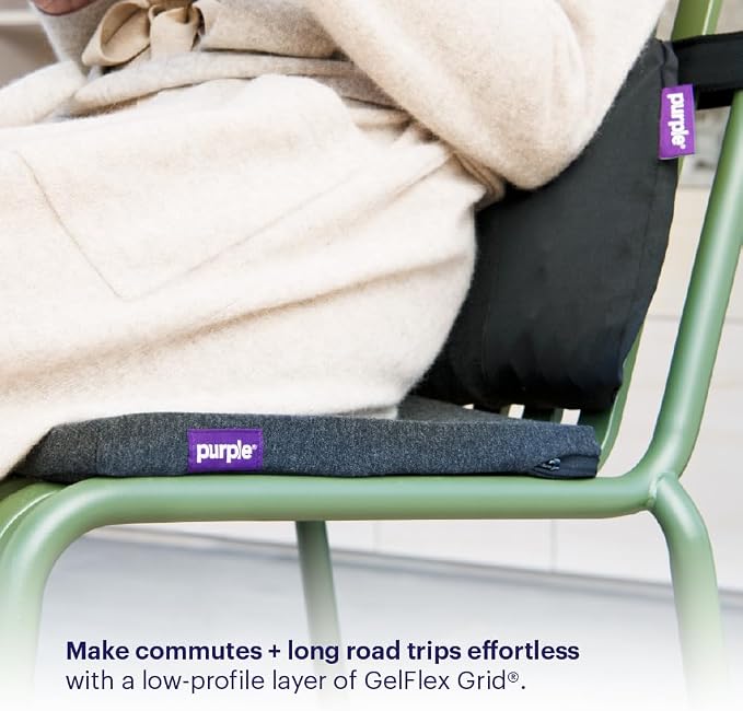 Purple Simply Seat Cushion | Pressure Reducing Grid Designed - Image 7