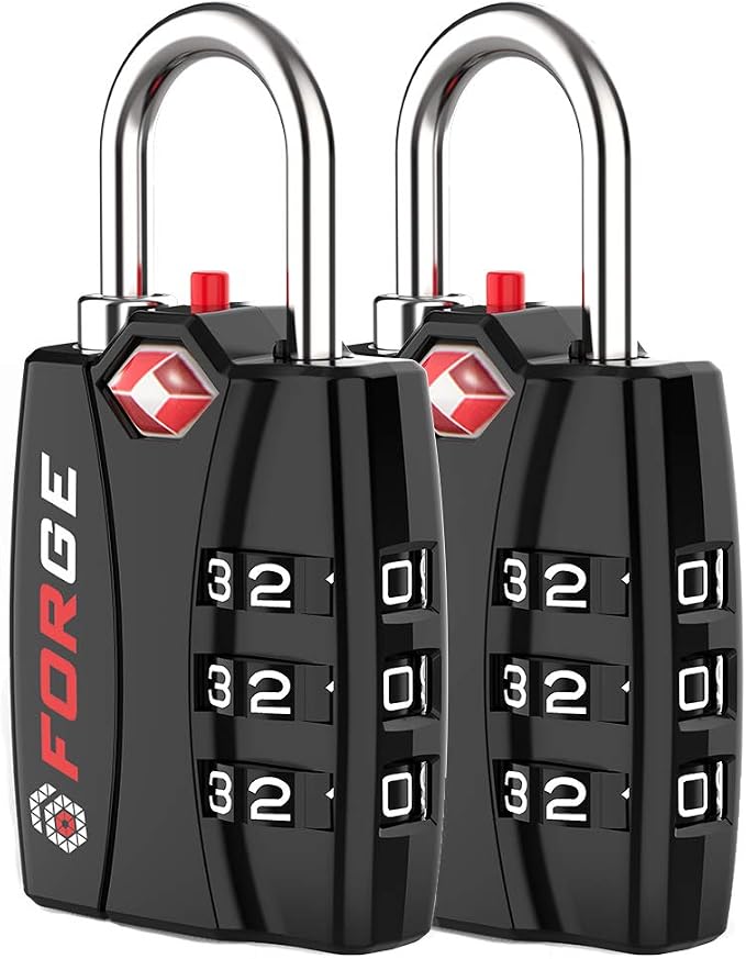 Forge TSA Approved Luggage Locks by Forge