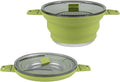 Restaurantware-Hi Tek 2.5 Liter Collapsible Camping Pot, 20 Portable Cook Pots - by Restaurantware