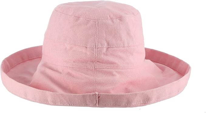 Scala Women's Cotton Hat with Inner Drawstring and Upf 50+ Rating by SCALA