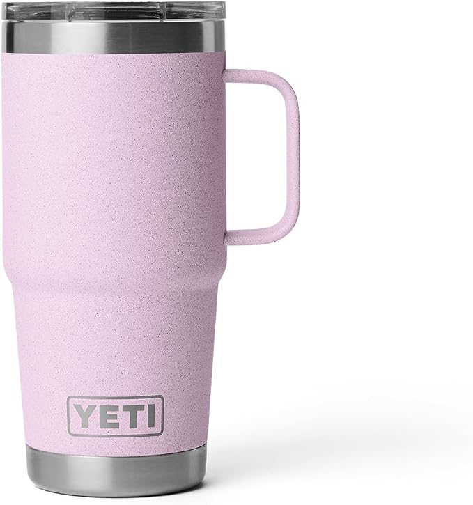 YETI Rambler 20 oz Travel Mug, Stainless Steel, Vacuum Insulated - Image 4