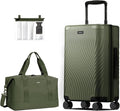 ECOHUB Hardside Expandable Carry On Luggage, Lightweight Small Hardshell Travel by ECOHUB