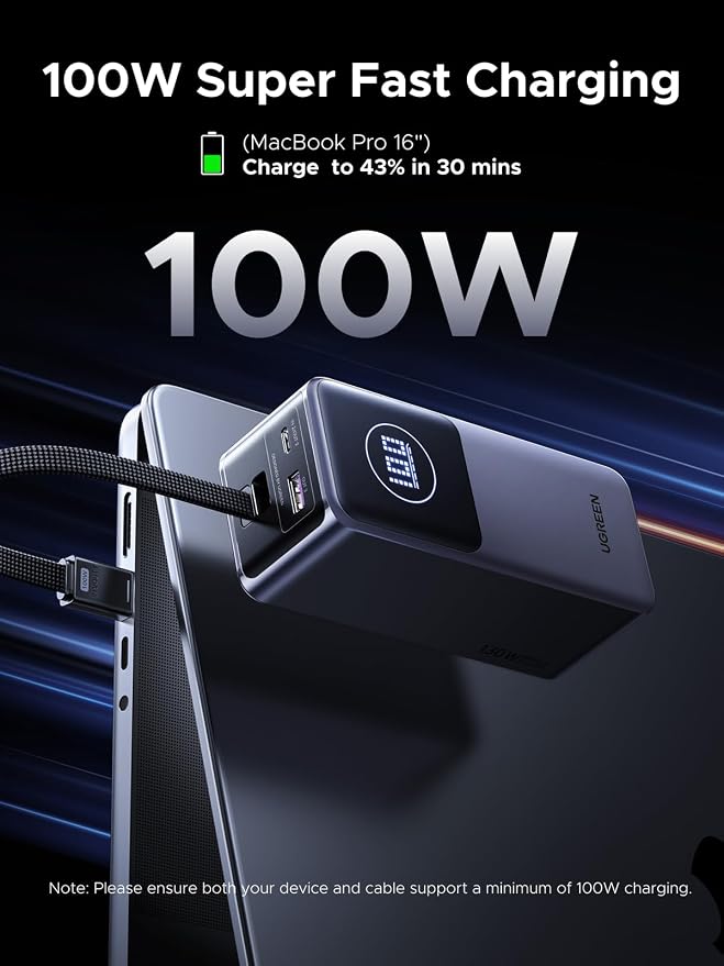UGREEN Nexode Power Bank 20000mAh 130W - Image 3