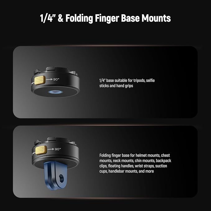Neewer 6 in 1 Action Camera Mount Kit, Compatible - Image 6