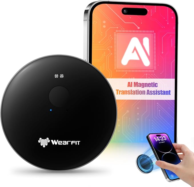 AIKYA AI Language Translator Device, Upgraded AI Translator, 135+ Language by AIKYA