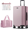 ECOHUB Hardside Expandable Carry On Luggage, Recycled PC 24" Rolling Luggage by ECOHUB