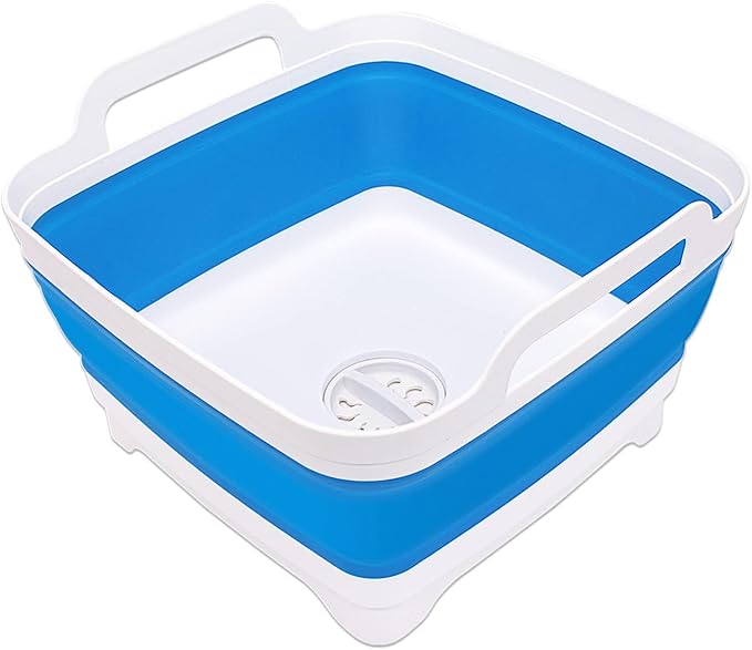 2.4 Gal Collapsible Dish Basin by Goderewild