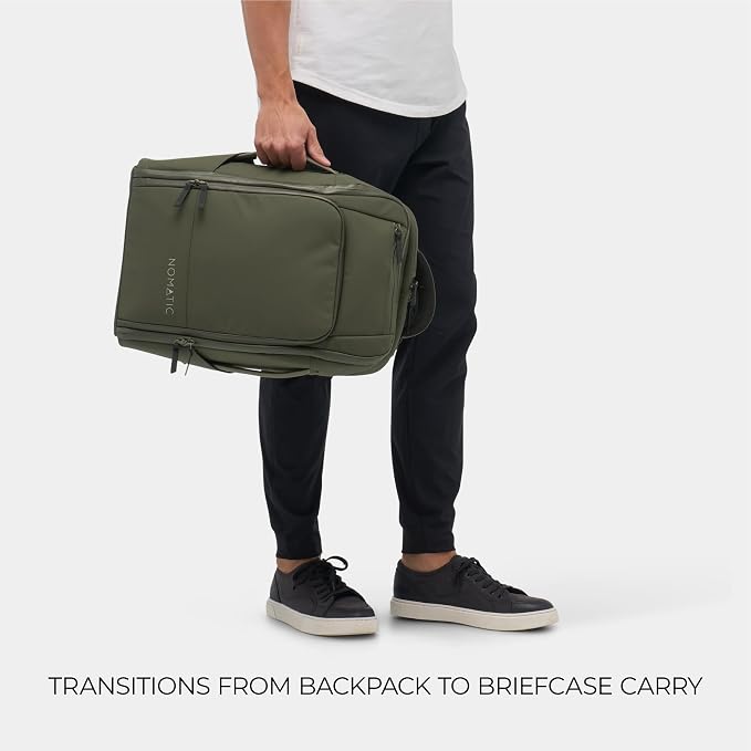 NOMATIC Travel Pack - 20L Water Resistant Laptop Bag - TSA-Ready Expandable - Image 4