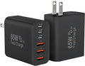 USB C Fast Charger Block, iPhone Charger Fast Charging Blocks 65W Multi Port by Bustuny