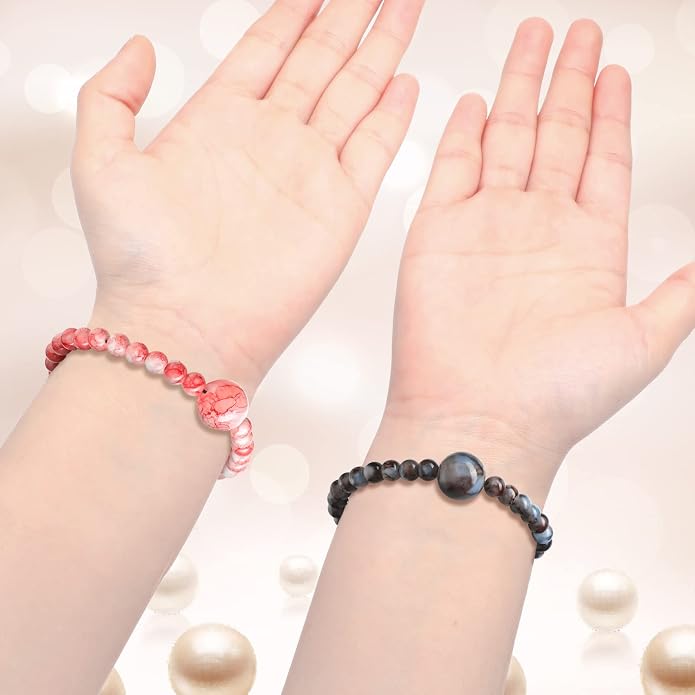 Sureio 6 Pcs Motion Sickness Bands Bracelet Anti Nausea Adjustable Wristband - Image 7
