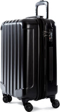 Expandable Hardside Carry On Luggage 22x14x9 Airline Approved Rolling Suitcase by GeniusPack