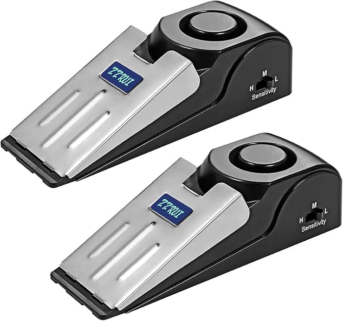 ZZRUI 2 Pack Door Stop Alarm by ZZRUI
