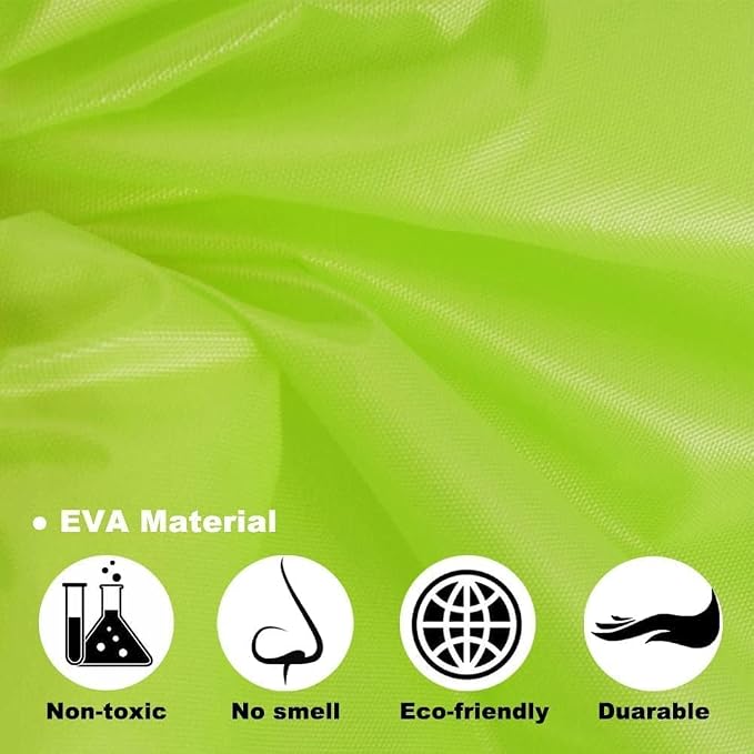 Opret 2 Pack Raincoats for Adults Reusable, EVA Rain Ponchos Lightweight Rain - Image 4