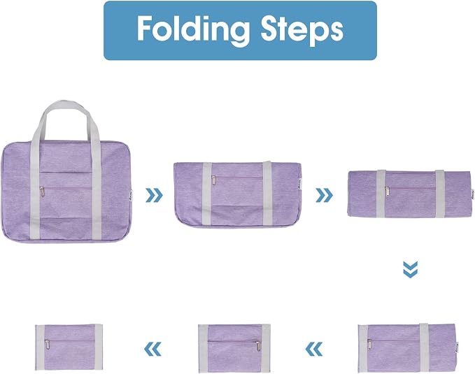 For Spirit Airlines Personal Item Bag 18x14x8 Foldable Travel Duffel Bag Tote - Image 6